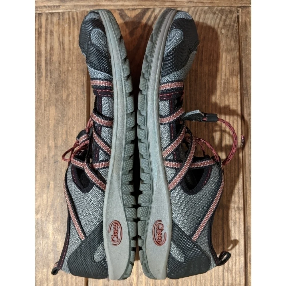 Chaco Outcross Shoes in Gunmetal Grey Size 6